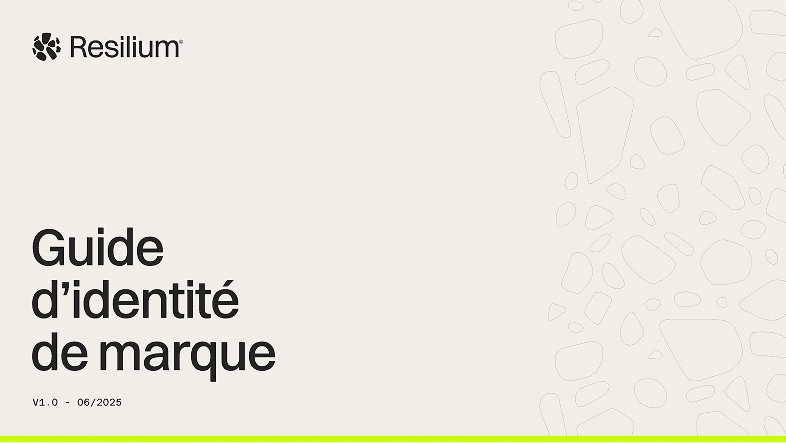 Charte graphique Resilium