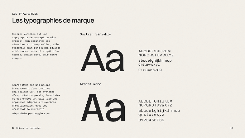 Charte graphique Resilium
